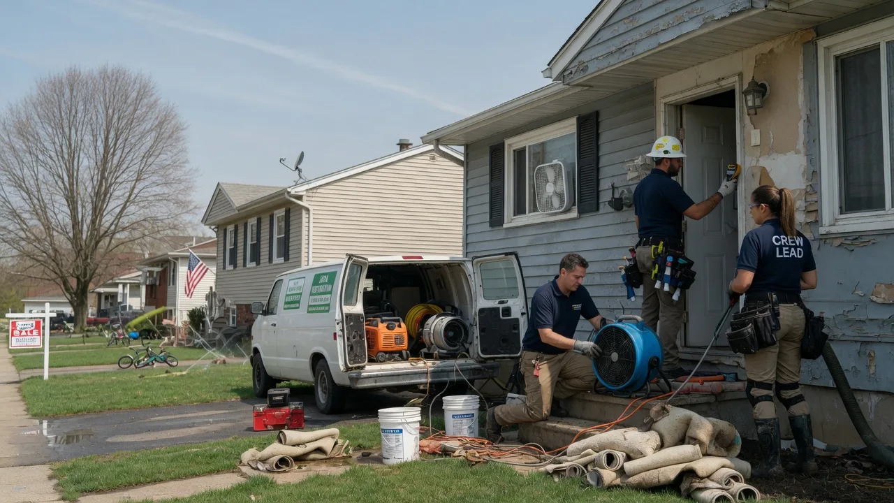 Flood Cleanup in Kilbourne, OH near me