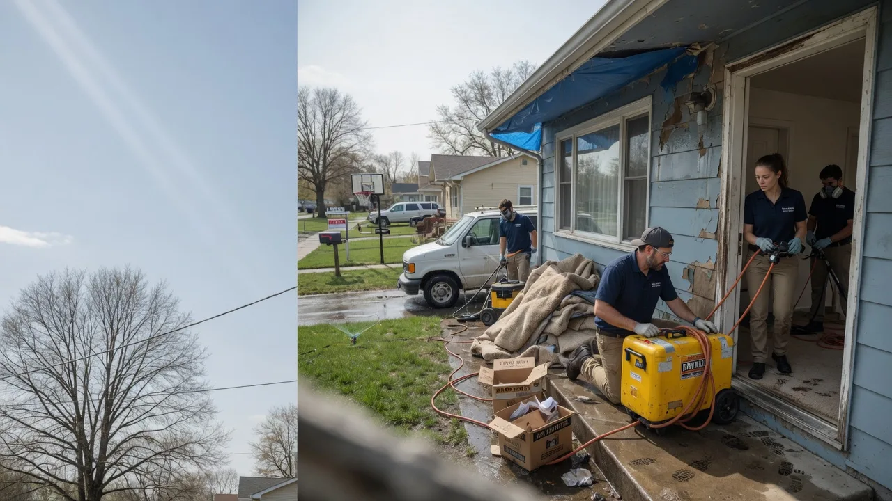 Basement Flood Cleanup in Kilbourne, OH near me